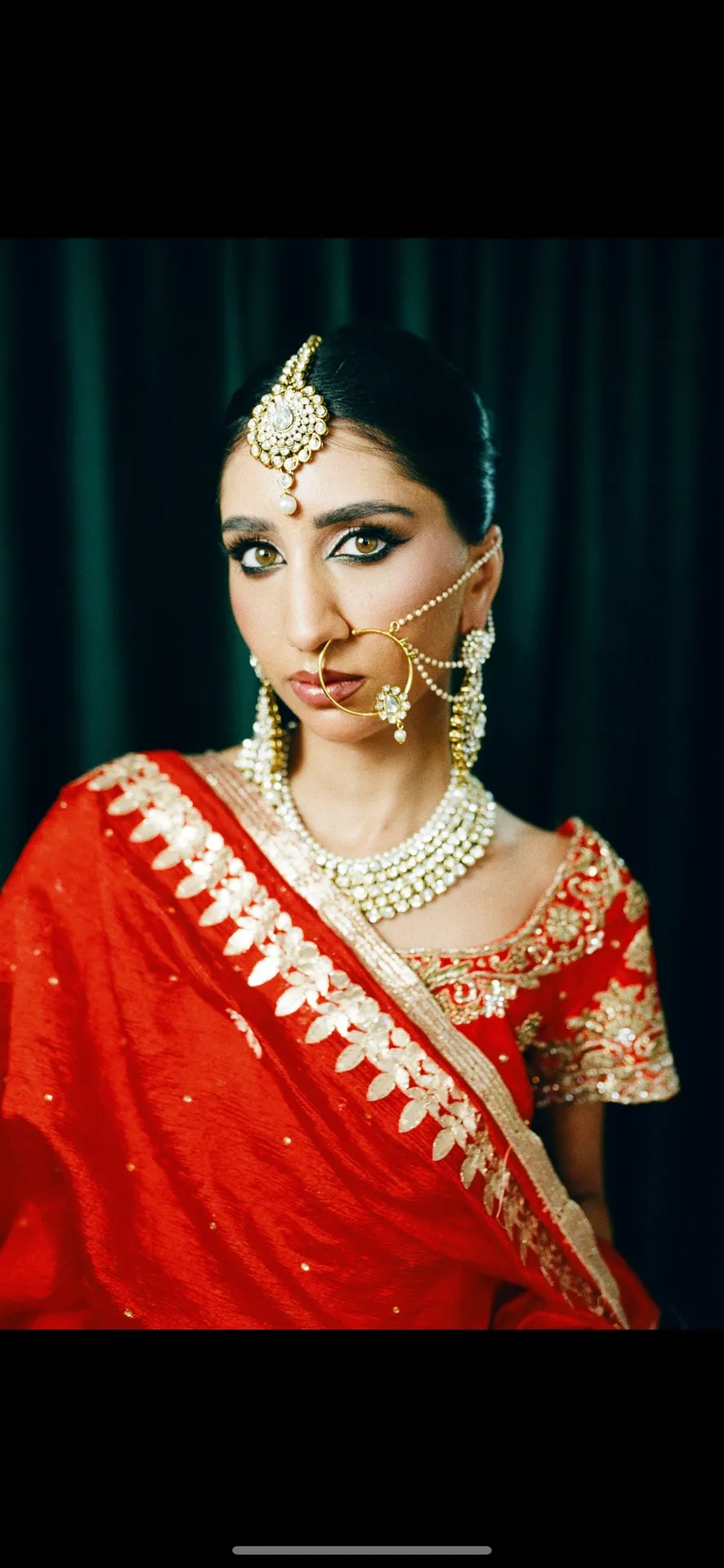 Traditional South Asian Bridal Look